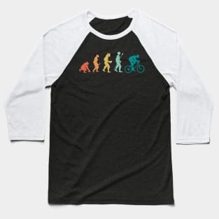 Evolution Bicycle Baseball T-Shirt